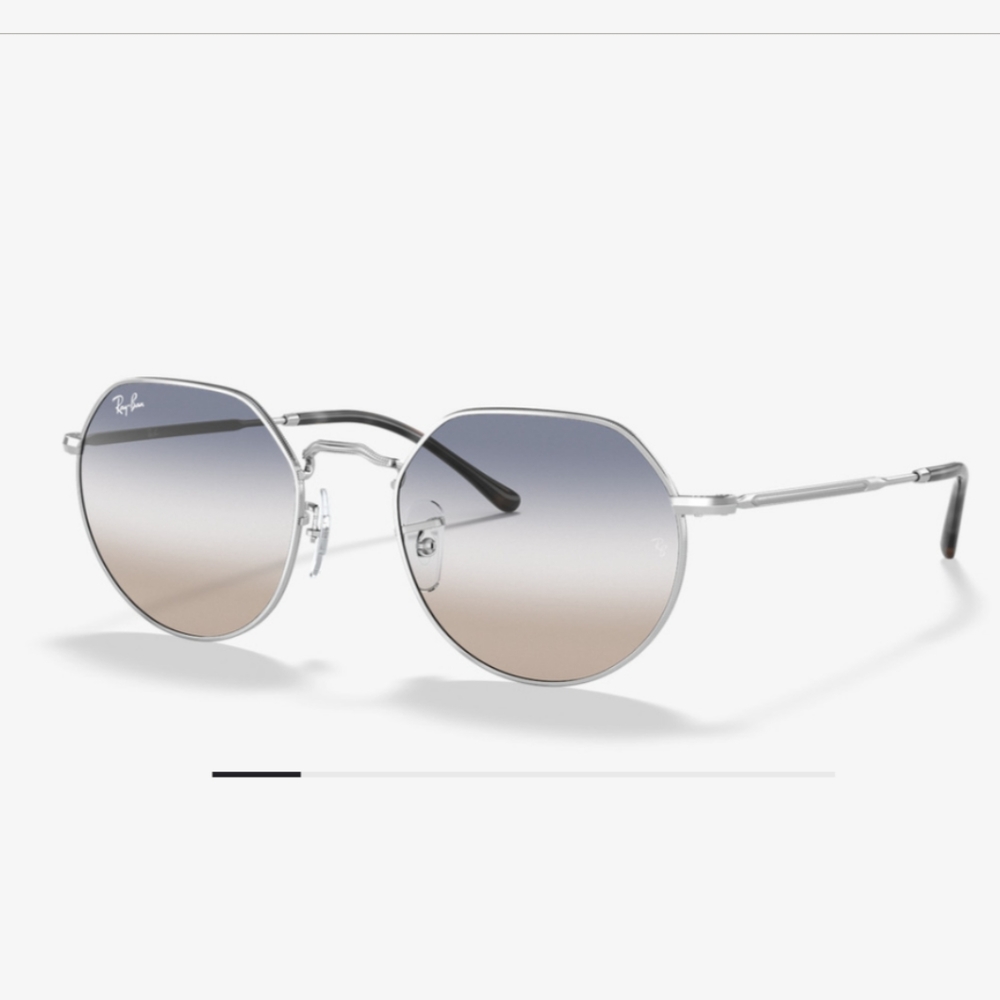 Ray-Ban Men's "Jack" Blue-Brown Gradient L New